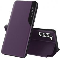 Husa Flip pentru Samsung Galaxy S23 Plus Techsuit eFold Series Mov 