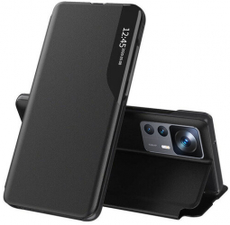 Husa Flip pentru Xiaomi 12T / 12T Pro Techsuit eFold Series Negru 