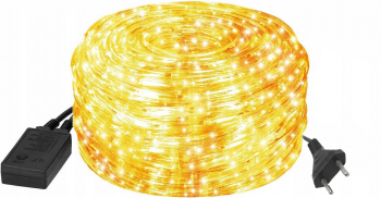 Instalatie de Craciun Zola® pentru exterior/interior cu LED uri lumina calda IP44 8 moduri de iluminare lungime 10 m plus cablu d 