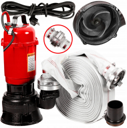 Pompa apa submersibila murdara 3200W + furtun 20m pompieri CP-5501+20M