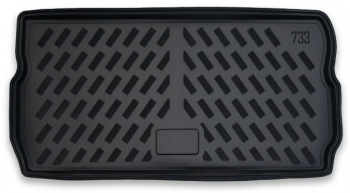 Covoras Protectie Portbagaj Tavita Premium Compatibil Volkswagen UP-e Portbagaj cu baza joasa Hatchback 2021- Negru 
