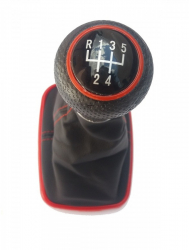 Nuca schimbator cu manson pentru VW GOLF IV MK4 1999-2004 5 VIT 12MM CU RAMA ROSIE 