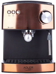 Espressor manual 15 bar cappuccino 850W rezervor apa 1.6 l Maro 