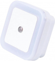 Lampa de veghe LED Zola® 4 LED-uri 1W plastic 65x65x45 mm alba 