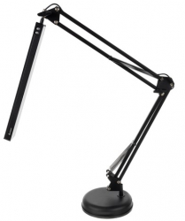 Lampa LED de masa Zola® reglabila 4000k 3 culori 10 niveluri de iluminare montare pe masa sau cu menghina neagra 37 cm 