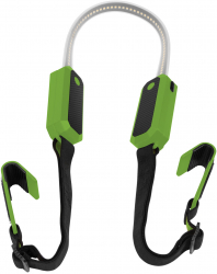 Lampa LED multifunctionala Zola® flexibila USB reglabila si reincarcabila negru/verde 