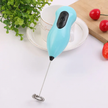 Mixer spumant cafea electric cu baterii Bleu 