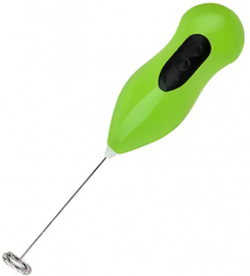 Mixer spumant cafea electric cu baterii Verde 
