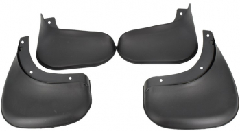 Set 4 Aparatori Noroi Dedicate Fata si Spate Compatibile cu Volkswagen Touran si Caddy An 2005-2016 