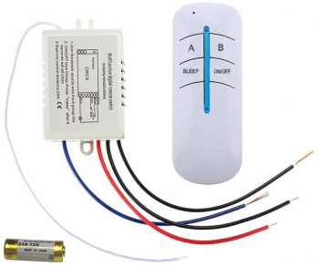 Set comutator si telecomanda wireless Zola® cu functie de intrerupator raza de actiune 20 m 
