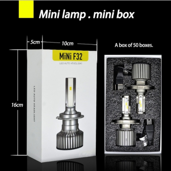 Set de 2 Becuri led auto CSP-CREE F32 Mini Xentech Light D1/D2/D3/D4/D8 