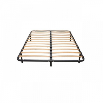Somiera metalica fixa cu 6 picioare lamele fag 160 x 200 cm