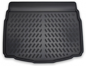Covor Protectie Portbagaj Tavita Premium Compatibil Volkswagen T-ROC Portbagaj cu Baza Joasa Hatchback 2017- Negru 
