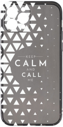 Husa BestCase Compatibila Cu Apple iPhone 11 Pro Max Keep Calm Antisoc Grafit Silicon 1.5MM GT 2 