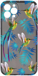 Husa BestCase Compatibila Cu Apple iPhone 11 Pro Max Wild Tropical Antisoc Grafit Silicon 1.5MM GT 186 