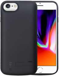 Husa pentru Apple iPhone 6 / iPhone 6s / iPhone 7 / iPhone 8 / iPhone SE 2020 / iPhone SE 2022 Baterie de 5500mAh Techsuit Power Pro Black 