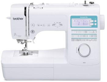 Masina de cusut Brother Innov-is A65 60 cusaturi 40W 850 imp/min butoniera automata Alb 
