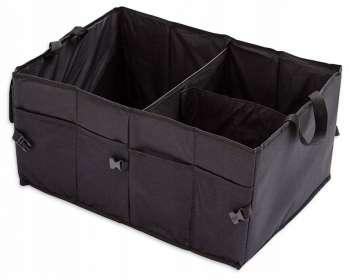 Organizator pentru portbagaj Zola® pliabil manere solide negru 55x40x25.5cm 