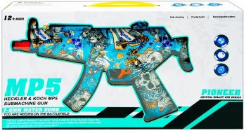 Pistol automat cu bile gel si accesorii 