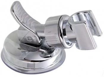 Suport para dus cu ventuze Zola® reglabil 360 grade argintiu 10.5x7 cm 
