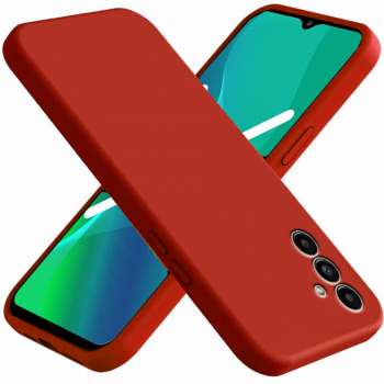 Husa BestCase Compatibila Cu Samsung Galaxy A33 5G SLIM 1.2MM Microfibra Rosu 