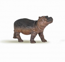 PAPO FIGURINA PUI DE HIPOPOTAM 