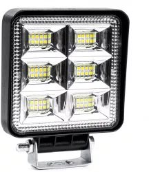 Proiector LED pentru Off-Road ATV SSV putere 144W culoare 6500K tensiune 9-36V dimensiuni 110 x 110 x 35 mm 