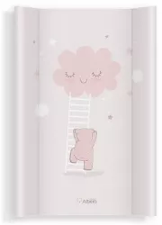 Saltea de infasat bebe cu intaritura 70x47 5 Klups 435 Walk in the Clouds Pink 