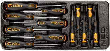 Set surubelnite combinate pentru dulap mobil 12 piese   NEO 