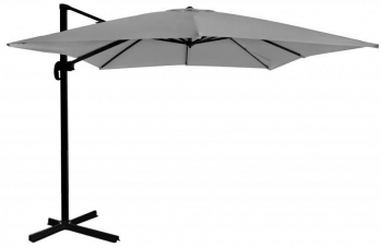 Umbrela gradina/terasa Chomik Roma cu articulatie husa gri 300 cm