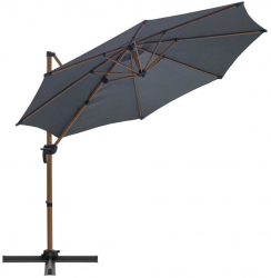 Umbrela gradina/terasa cu articulatie   antracit 300 cm Roma 
