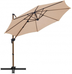 Umbrela gradina/terasa cu articulatie   bej 300 cm Roma