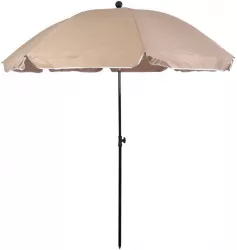 Umbrela plaja/terasa Strend Pro cu manivela inclinatie bej 200 cm 