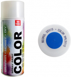 Vopsea spray acrilic albastru Cielo RAL5015 400ml 