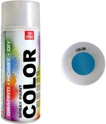 Vopsea spray acrilic albastru Traffico RAL5017 400ml 