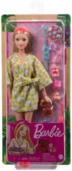 BARBIE SET DE JOACA CU ACCESORII PAPUSA BARBIE O ZI LA SPA 