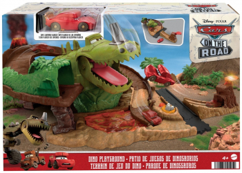 CARS SET DE JOACA DINO SI MASINUTA CAVE FULGER MCQUEEN 