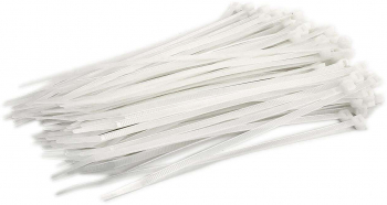 Coliere fasete alb set 100 buc 430x4 mm Drel 