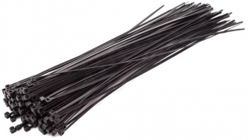 Coliere plastic negre 500x7.2 mm set 100 buc Drel 