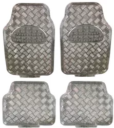 Covorase Auto Universale model Diamond culoare Crom Carbon 