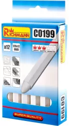 Creta tehnica alb set 12 buc 12x120 mm Richmann 