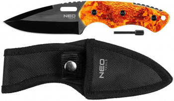 Cutit tactic cu teaca si amnar model Survival 20 cm NEO 