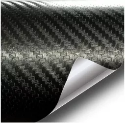 Folie colantare auto Carbon 3D Negru 3m x 1 27m 