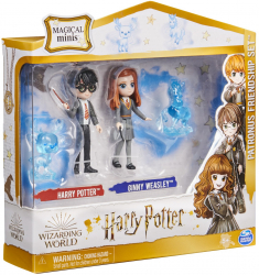 HARRY POTTER WIZARDING WORLD MAGICAL MINIS SET 2 FIGURINE HARRY POTTER SI GINNY WEASLEY 