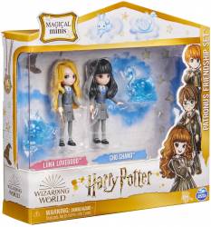 HARRY POTTER WIZARDING WORLD MAGICAL MINIS SET 2 FIGURINE LUNA LOVEGOOD SI CHO CHANG 