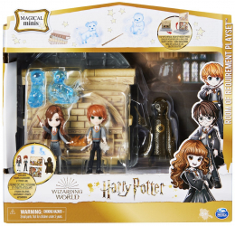 HARRY POTTER WIZARDING WORLD MAGICAL MINIS SET 2 FIGURINE RON WISLEAY SI HERMIONE GRANGER 
