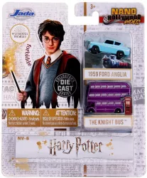 HARRY POTTER2 SET 2 MASINUTE THE KNIGHT BUS SI FORD ANGLIA 1959 