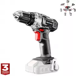 Masina de gaurit insurubat bormasina 18V Li-ion acumulator neinclus mandrina  0.8-10 mm Graphite Energy 