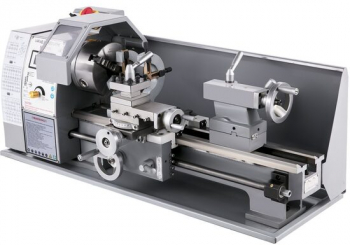 Mini strung pentru metal Vevor 1100 W Distanta dintre centre 400 mm 0-2250 rpm 