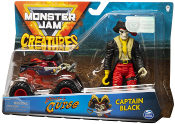 MONSTER JAM MACHETA BLESTEMUL PIRATILOR SI CAPITANUL NEGRU 
